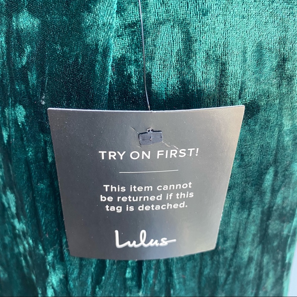 Lulu’s velvet multi-way maxi dress - Picture 8 of 11